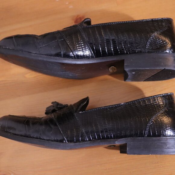 Stacy Adams Genuine Snakeskin Loafer Men’s Size 10 main image 4